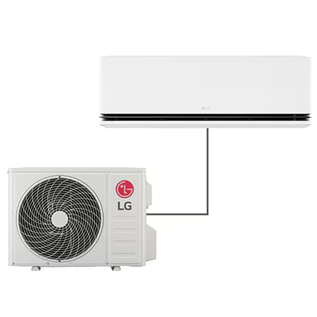 LG DUAL COOL AI AIR DELUXE H24S1DA inverter klima 24000 BTU