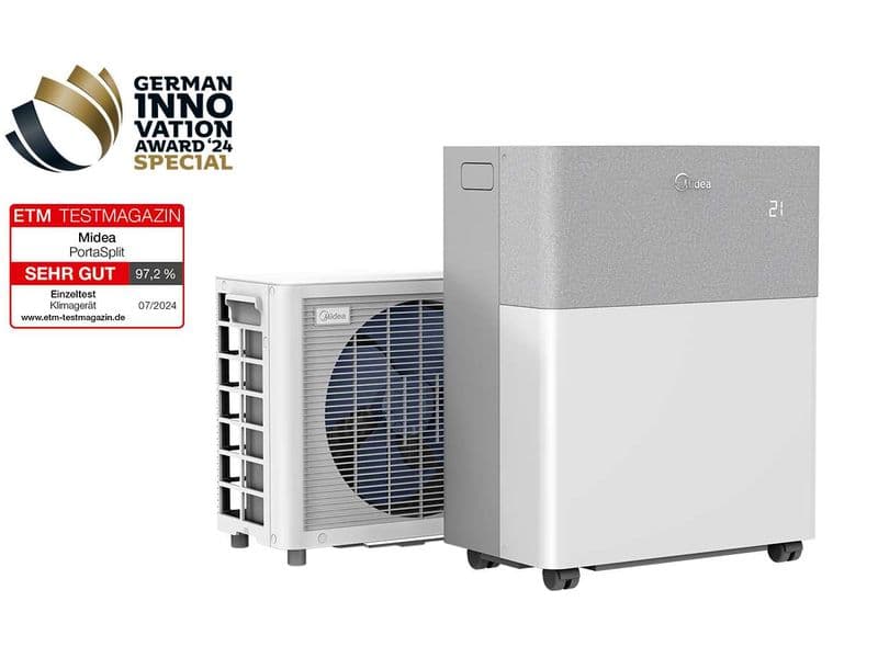 Midea PortaSplit mobilna split klima 3,5 kW