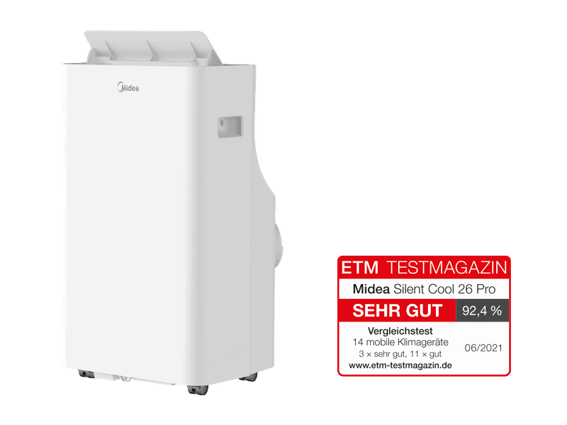 Midea Silent Cool 26 Pro prijenosna klima 2,6 kW