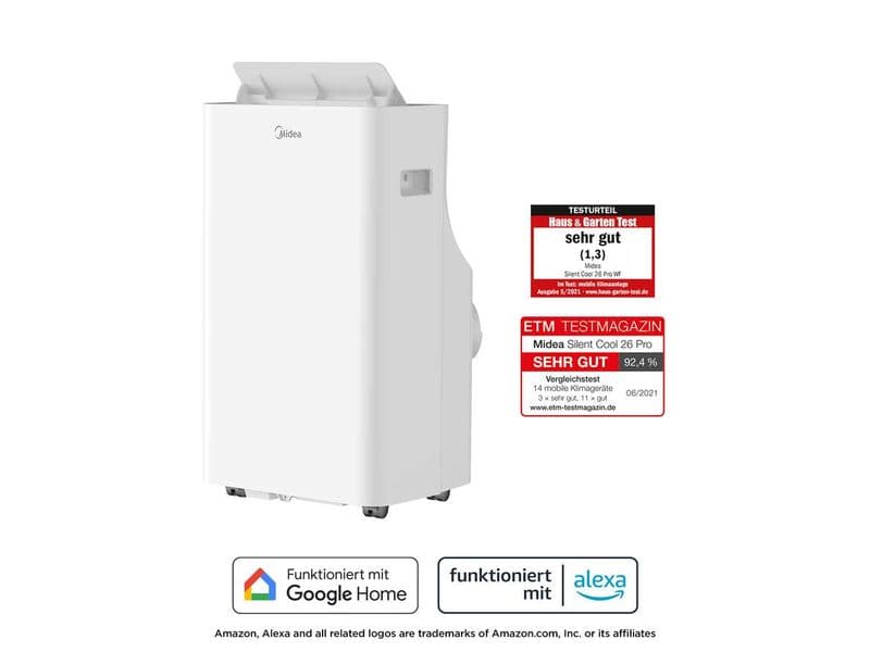 Midea Silent Cool 26 Pro WF prijenosna klima 2,6 kW